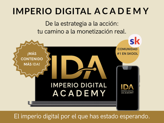 Curso Digital IDA Academy